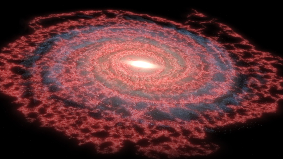 Hubble kuralları hiçe sayan bir galaksi buldu