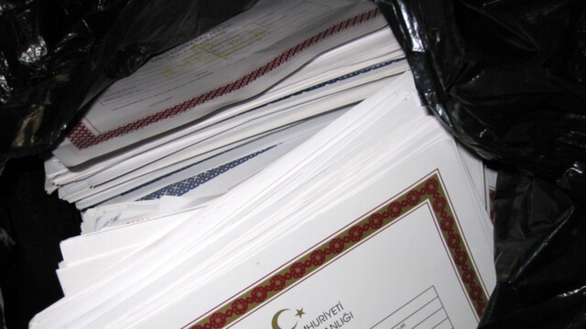 Sahte belge düzenlenmesine ilişkin soruşturmada yeni gelişme