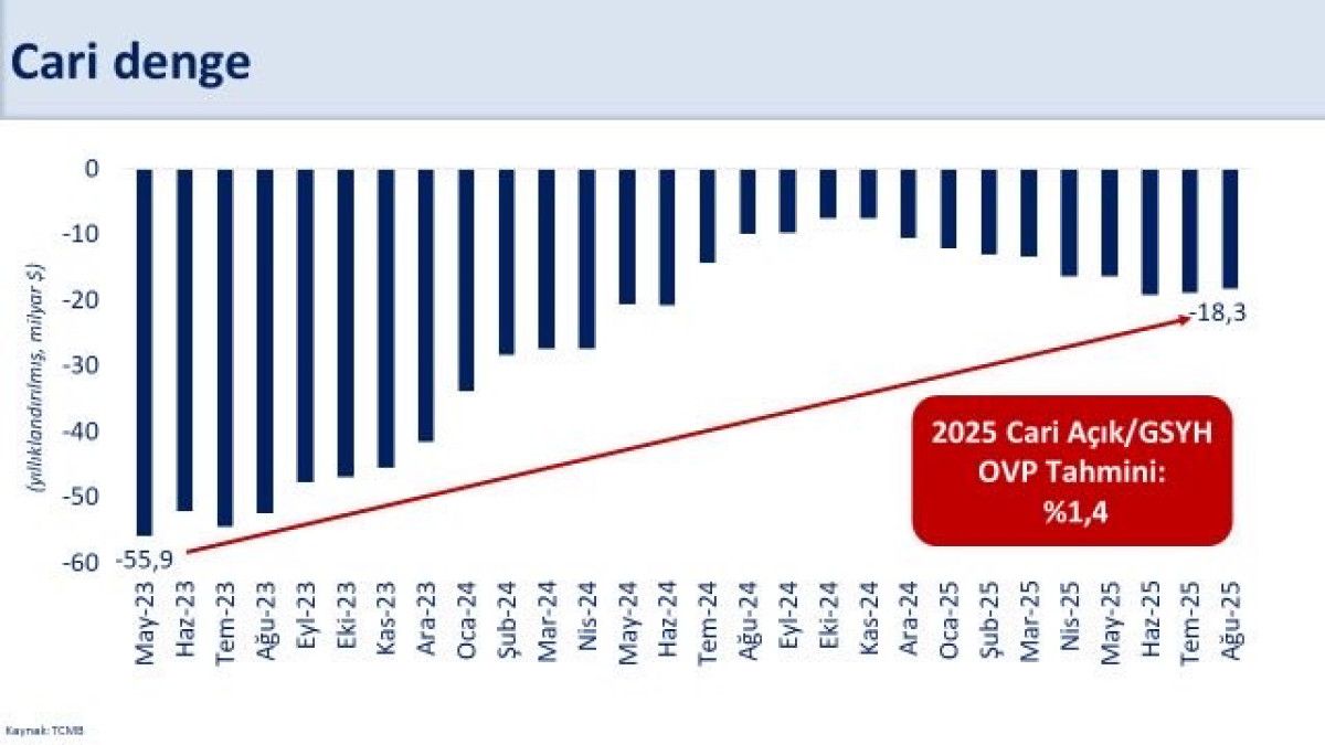 TCMB Ağustos 2025 Cari Açığı ve Dış Finansman Görünümü: Yeni Dönem Perspektifi