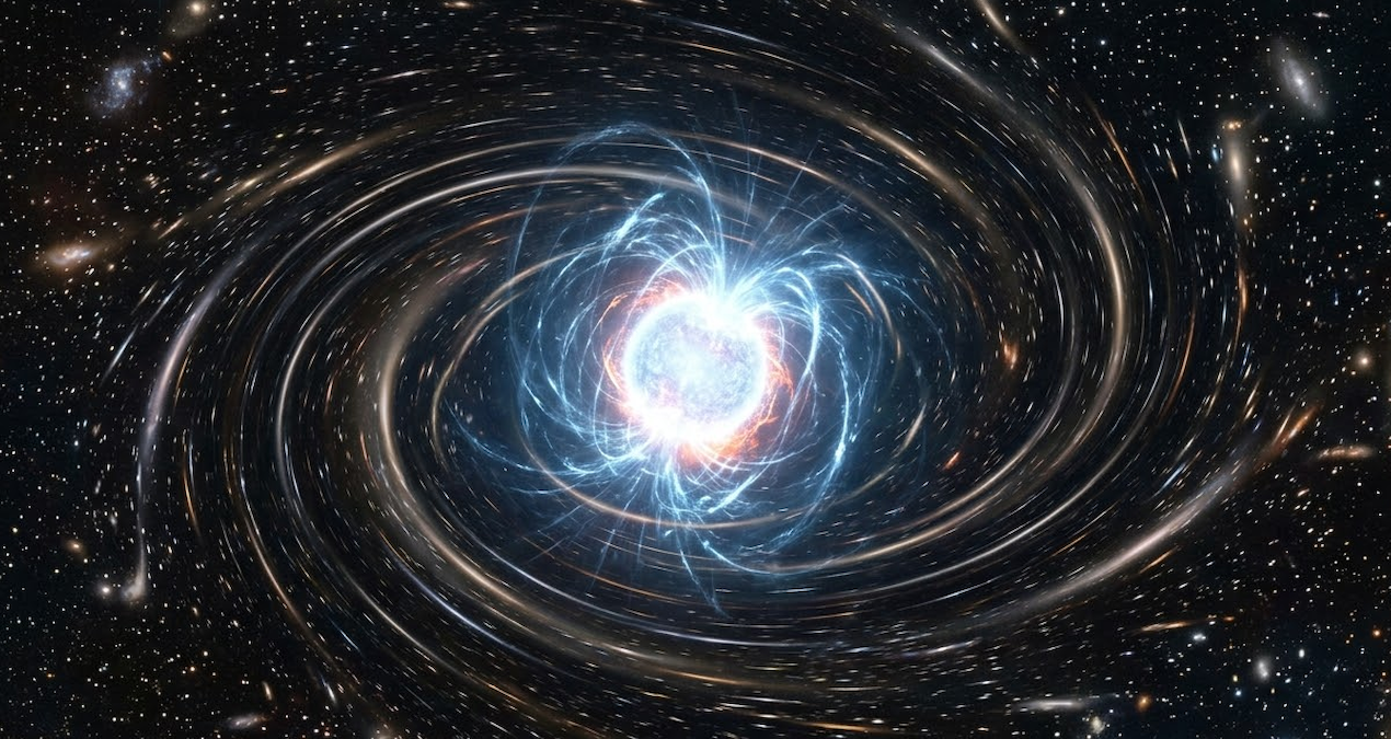 Evrenin en ilginç cismi doğdu