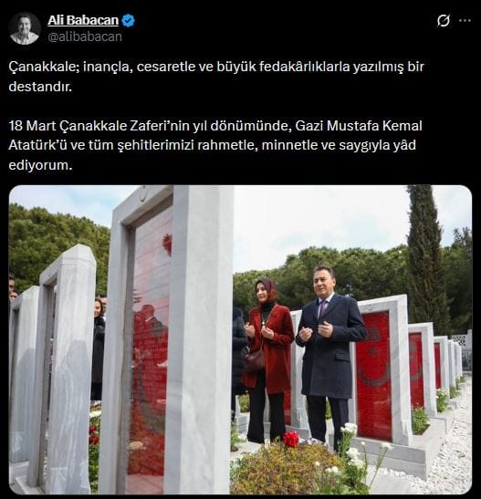 Çanakkale Zaferi’nin 111. Yıldönümünde Partilerin Mesajları: Milletin Birliği ve Bağımsızlık Vurgusu
