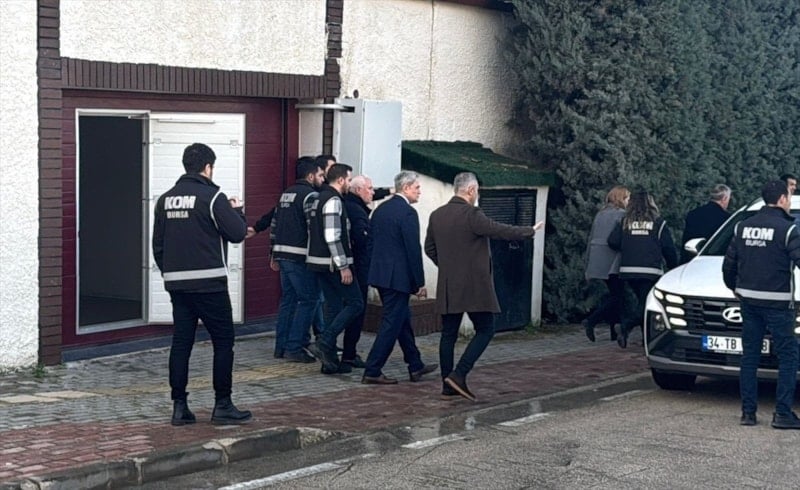 Bursa’daki Yolsuzluk Operasyonu: Gözaltılar ve Mal Varlıklarına El Konulan Çok Yönlü Soruşturma